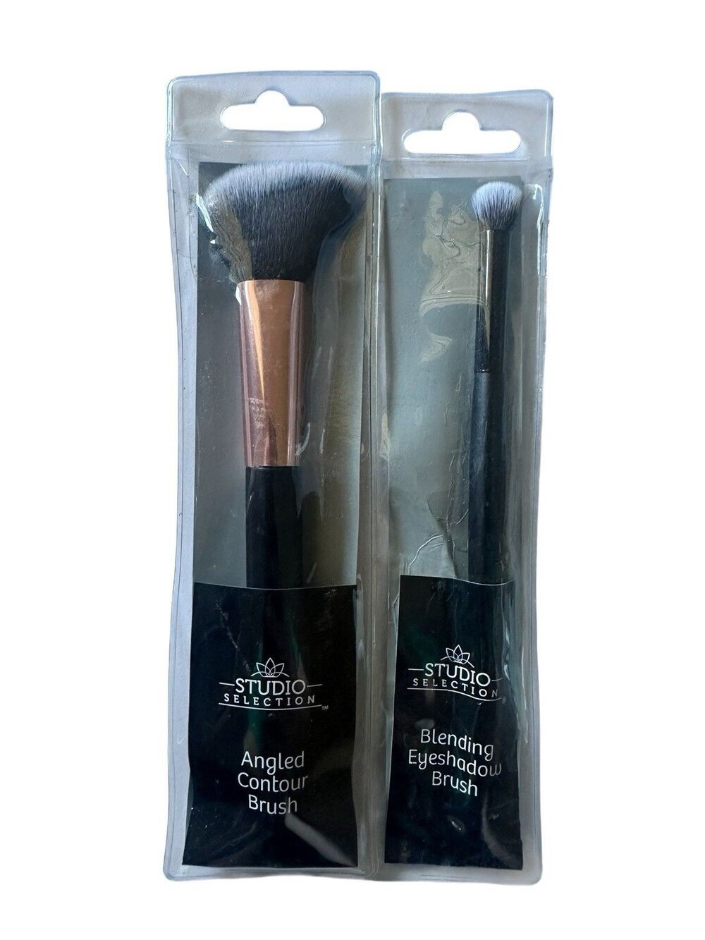 Studio Selection 2 Makeup Brushes Angled  Contour & Blending Eyeshadow Brush